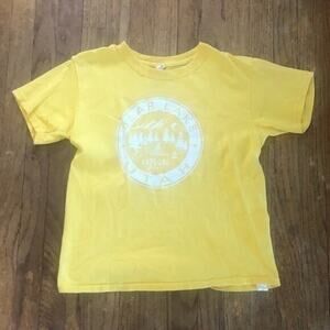 Boys Bear Lake Yellow T-Shirt Size Small